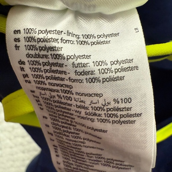 Arena Tania Clip Back One Piece Swimsuit Navy Blue Green Size‎ 6 - Picture 9 of 12